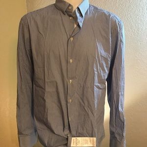 Emporio Armani button-down Shirt.  New. Size 17/43